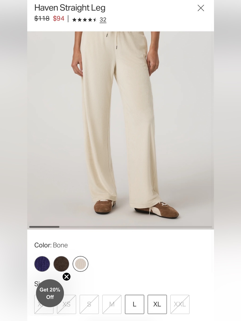 Vuori haven pants